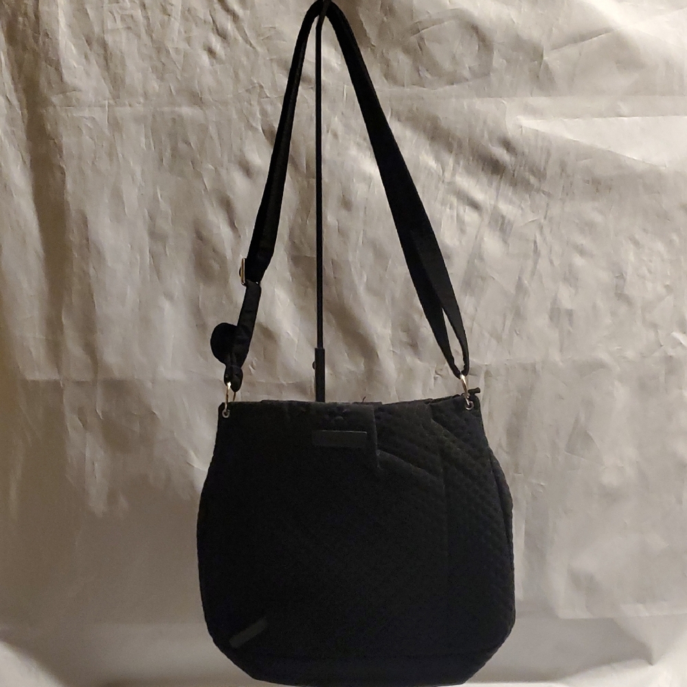 Vera Bradley Black Quilted Handbag